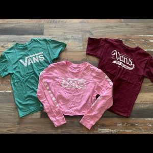 Vans T-shirts!